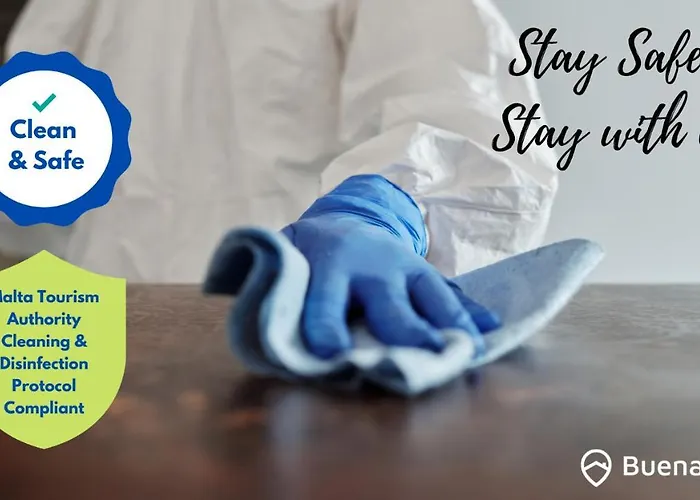 Traditional Maltese Townhouse Wt Terrace And Pool By Buena Vista *